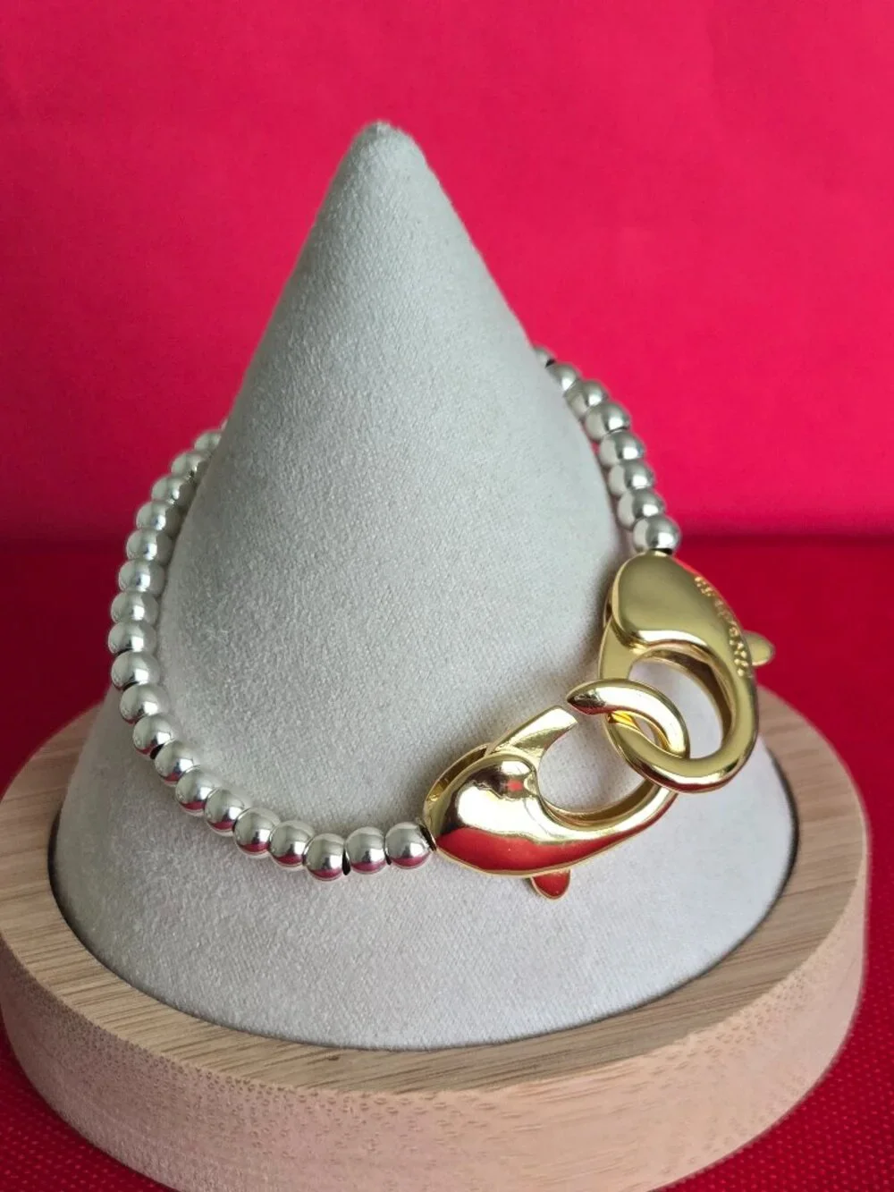 Uno de 50 Bracelet • LIBERTY • Silver/Gold plated • Size M • New model 2026